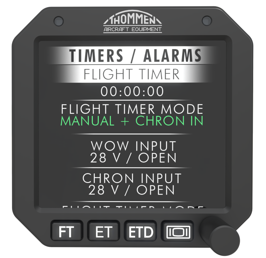 Stratotimer ST3 - Multifunction Aircraft Chronographs - Thommen Aero