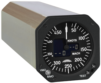 MD21 – Electronic Standby Mach Airspeed Indicator